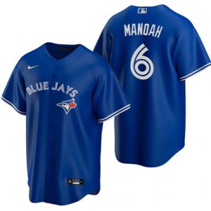Toronto Blue Jays #6 Alek Manoah Royal Cool Base Stitched Jersey