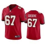 Tampa Bay Buccaneers #67 Luke Goedeke Red Vapor Untouchable Limited Stitched Jersey