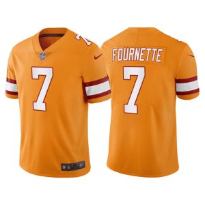 Tampa Bay Buccaneers #7 Leonard Fournette Golden Vapor Untouchable Limited Stitched Jersey