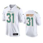 Miami Dolphins #31 Raheem Mostert White Fashion Vapor Untouchable Stitched Jersey
