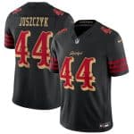 San Francisco 49ers #44 Kyle Juszczyk Black 2025 F.U.S.E. ¡°Rivalries¡± Vapor Limited Stitched Jersey