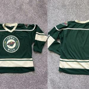 Minnesota Wild Green Stitched Jersey