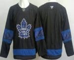 Toronto Maple Leafs Blank Black Alternate Authentic Jersey
