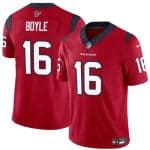 Houston Texans #16 Tim Boyle Red 2024 F.U.S.E Vapor Untouchable Stitched Jersey