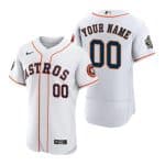 Houston Astros Active Player Custom White 2022 World Series Flex Base Stitched Jersey