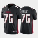 Atlanta Falcons #76 Kaleb McGary 2020 Black Vapor Untouchable Limited Stitched Jersey