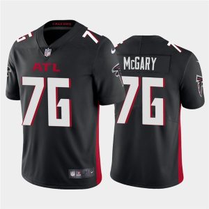 Atlanta Falcons #76 Kaleb McGary 2020 Black Vapor Untouchable Limited Stitched Jersey