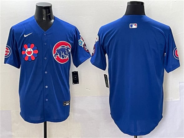 Chicago Cubs Blank Royal 2025 Tokyo Series Limited Stitched Jersey