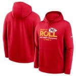 Kansas City Chiefs Red 2024 AFC West Champions Locker Room Trophy Collection Pullover Hoodie