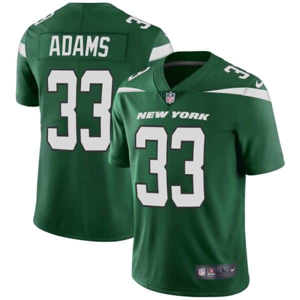 New York Jets #33 Jamal Adams Green Vapor Untouchable Limited Stitched Jersey