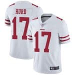 San Francisco 49ers #17 Jalen Hurd White Vapor Untouchable Limited Stitched Jersey