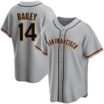 San Francisco Giants #14 Patrick Bailey Gray Cool Base Stitched Jersey