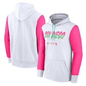 San Diego Padres 2022 White City Connect Pullover Hoodie
