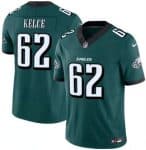 Philadelphia Eagles #62 Jason Kelce Green 2024 F.U.S.E. Vapor Untouchable Limited Football Stitched Jersey