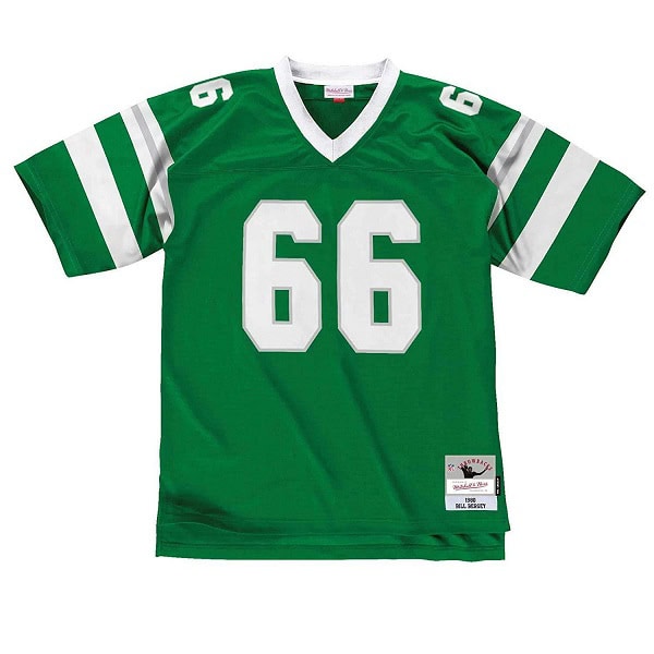 Philadelphia Eagles #66 Bill Bergey Green Stitched Jersey