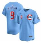 Chicago Cubs #9 Miguel Amaya Blue 2024 25 2nd Alternate Limited Stitched Jersey