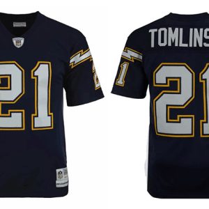 Los Angeles Chargers #21 Tomlinson Stitched Jersey