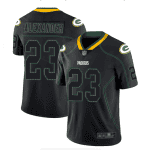 Green Bay Packers #23 Jaire Alexander Black Lights Out Color Rush Limited Stitched Jersey