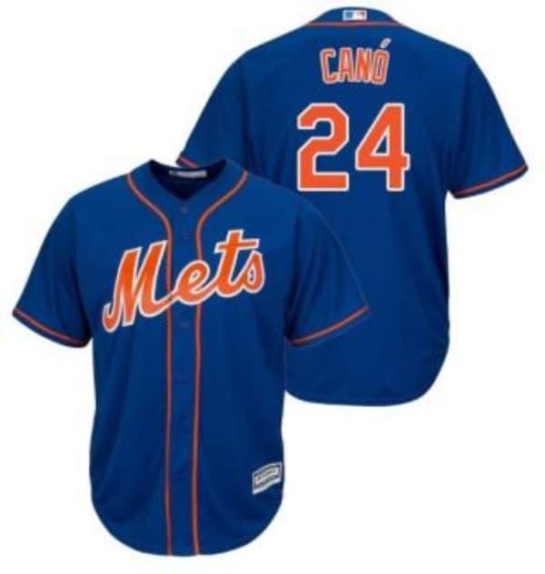 New York Mets #24 Robinson Cano Blue 2019 Cool Base Stitched Jersey