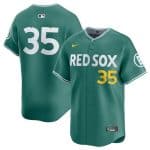 Boston Red Sox #35 Garrett Crochet Green 2025 City Connect Limited Stitched Jersey