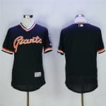 San Francisco Giants Blank Black Throwback Flexbase Stitched Jersey