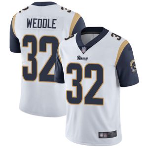 Los Angeles Rams #32 Eric Weddle White Vapor Untouchable Limited Stitched Jersey