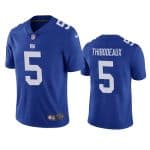 New York Giants #5 Kayvon Thibodeaux 2022 Blue Vapor Untouchable Limited Stitched Jersey
