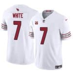 Arizona Cardinals #7 Kyzir White White 2024 F.U.S.E. With 2-Star C Patch Vapor Untouchable Limited Stitched Jersey