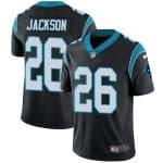 Carolina Panthers #26 Donte Jackson Black Vapor Untouchable Limited Stitched Jersey