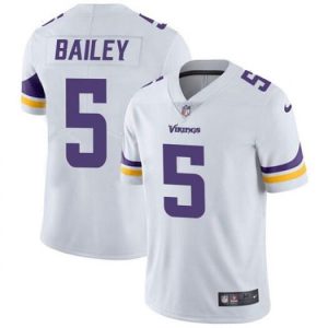Minnesota Vikings #5 Dan Bailey White Vapor Untouchable Limited Stitched Jersey