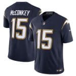 Los Angeles Chargers #15 Ladd McConkey Navy 2025 F.U.S.E. Alternate Vapor Limited Stitched Jersey