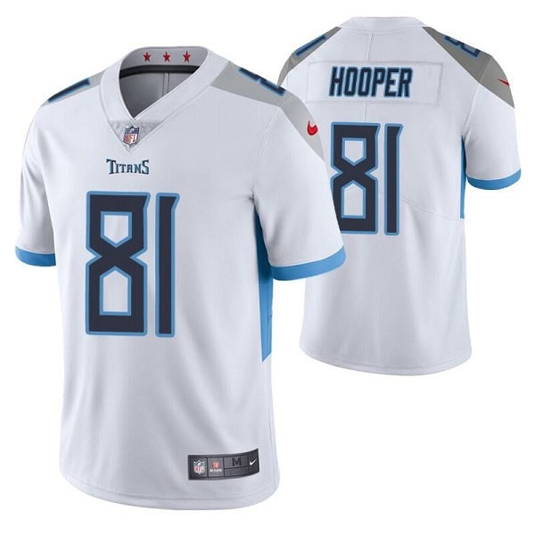 Tennessee Titans #81 Austin Hooper White Vapor Untouchable Stitched Jersey