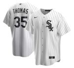 Chicago White Sox #35 Frank Thomas White Cool Base Stitched Jersey