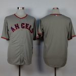 Angels Of Anaheim Blank Grey 1965 Turn Back The Clock Stitched Jersey