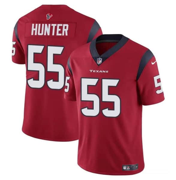 Houston Texans #55 Danielle Hunter Red Vapor Untouchable Limited Stitched Jersey