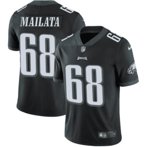 Philadelphia Eagles #68 Jordan Mailata Black Vapor Untouchable Limited Stitched Jersey