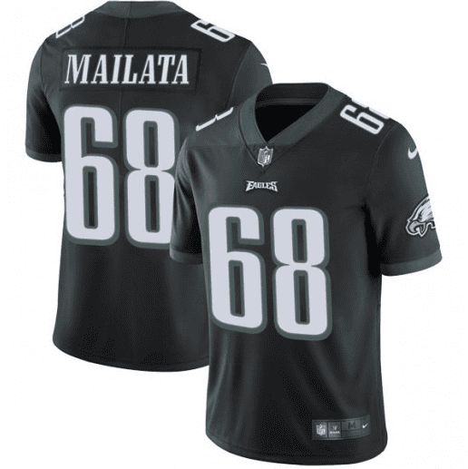 Philadelphia Eagles #68 Jordan Mailata Black Vapor Untouchable Limited Stitched Jersey