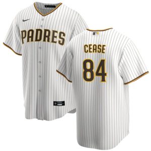 San Diego Padres #84 Dylan Cease White Cool Base Stitched Jersey