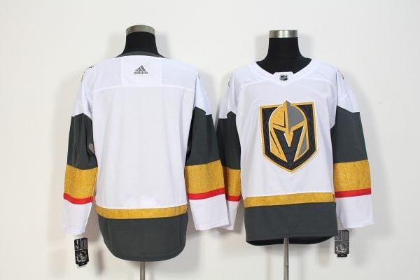 Vegas Golden Knights White Stitched Adidas Jersey