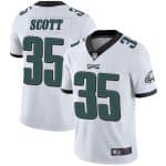 Philadelphia Eagles #35 Boston Scott White Vapor Untouchable Limited Stitched Jersey