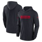 Houston Texans Black Sideline Performance Hoodie