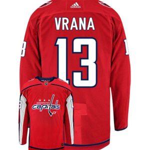 Washington Capitals #13 Jakub Vrana Red Stitched Jersey