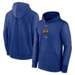 Seattle Mariners Royal Collection City Connect Practice Performance Pullover Hoodie