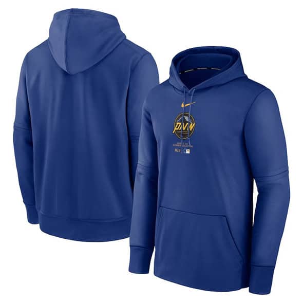 Seattle Mariners Royal Collection City Connect Practice Performance Pullover Hoodie