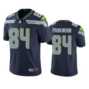 Seattle Seahawks #84 Colby Parkinson Navy Vapor Untouchable Limited Stitched Jersey