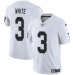 Las Vegas Raiders #3 Zamir White White 2024 Vapor Stitched Jersey