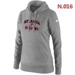 Nike Atlanta Falcons Heart Soul Pullover Hoodie Grey