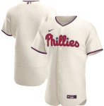 Philadelphia Phillies Cream Flex Base Stitched Jersey