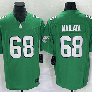 Philadelphia Eagles #68 Jordan Mailata Green 2023 F.U.S.E. Vapor Untouchable Stitched Jersey