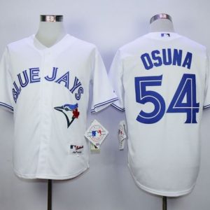 Blue Jays #54 Roberto Osuna White Cool Base Stitched Jersey